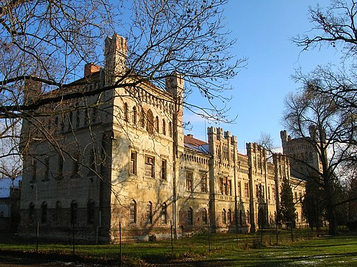 Neogothic Eszterházy Manor