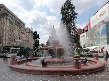 Fountain with Fish