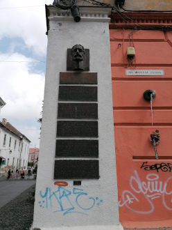 Plaque of Bolyai János